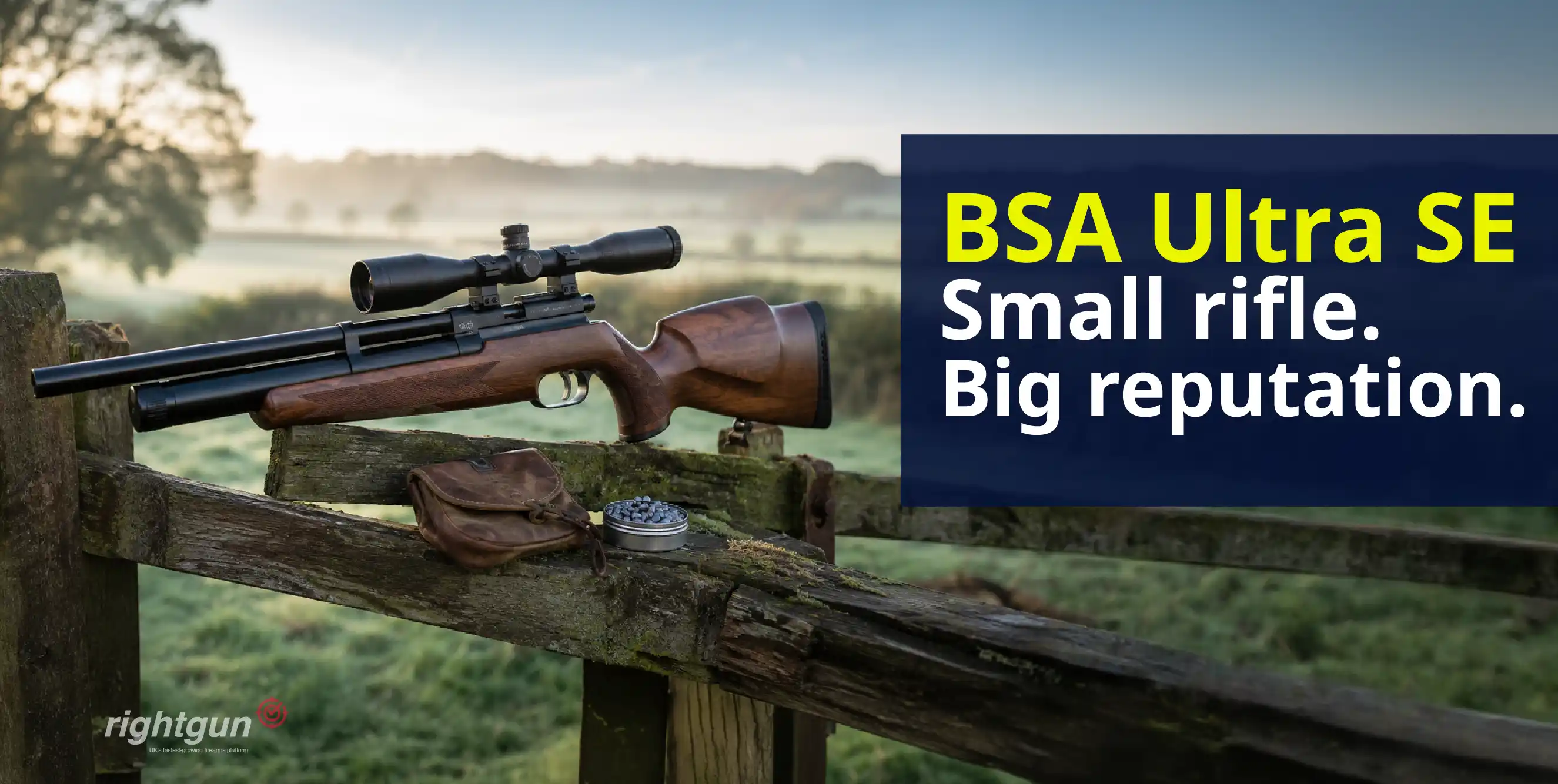 BSA Ultra SE: Lightweight British PCP for the practical hunter