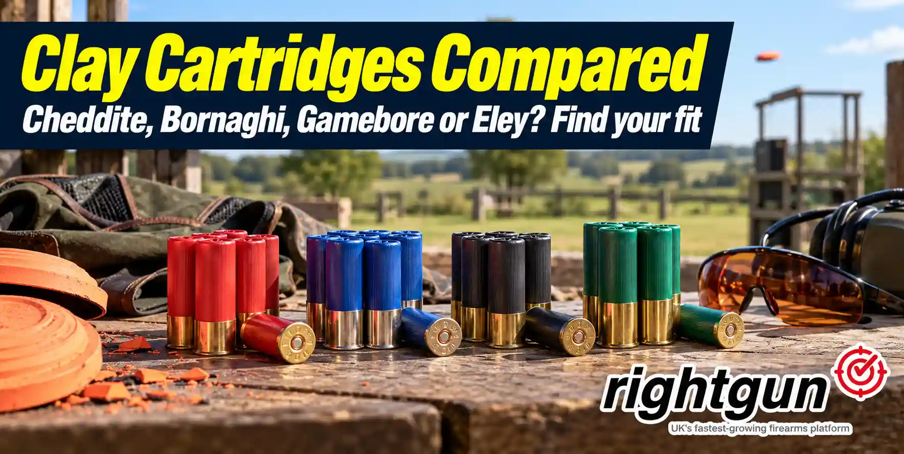 Cheddite vs Bornaghi vs Gamebore vs Eley: Which clay cartridge suits you?