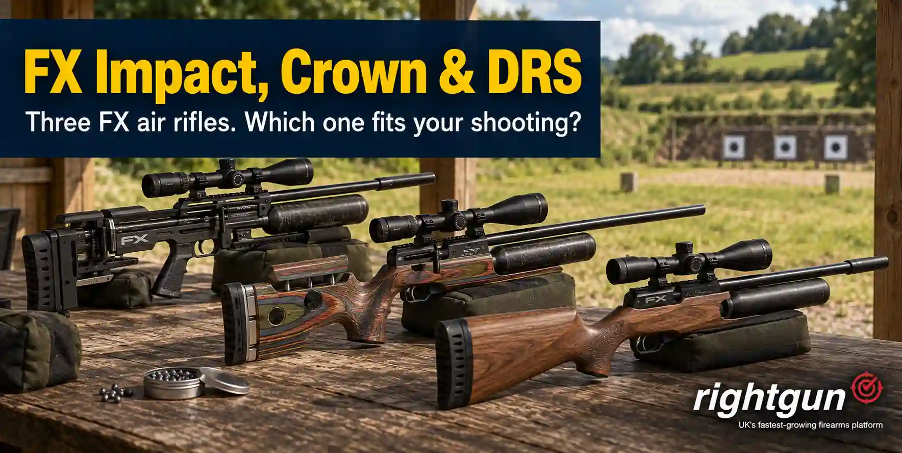 FX Impact vs Crown vs DRS: Which FX air rifle should you buy?