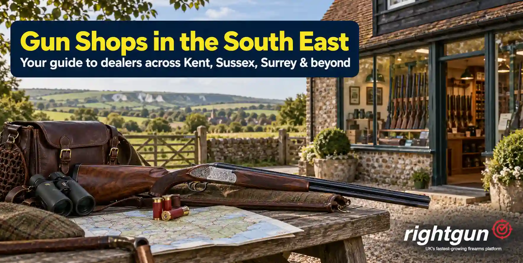 Gun shops in the South East: A guide to dealers across Kent, Sussex, Surrey and the Home Counties
