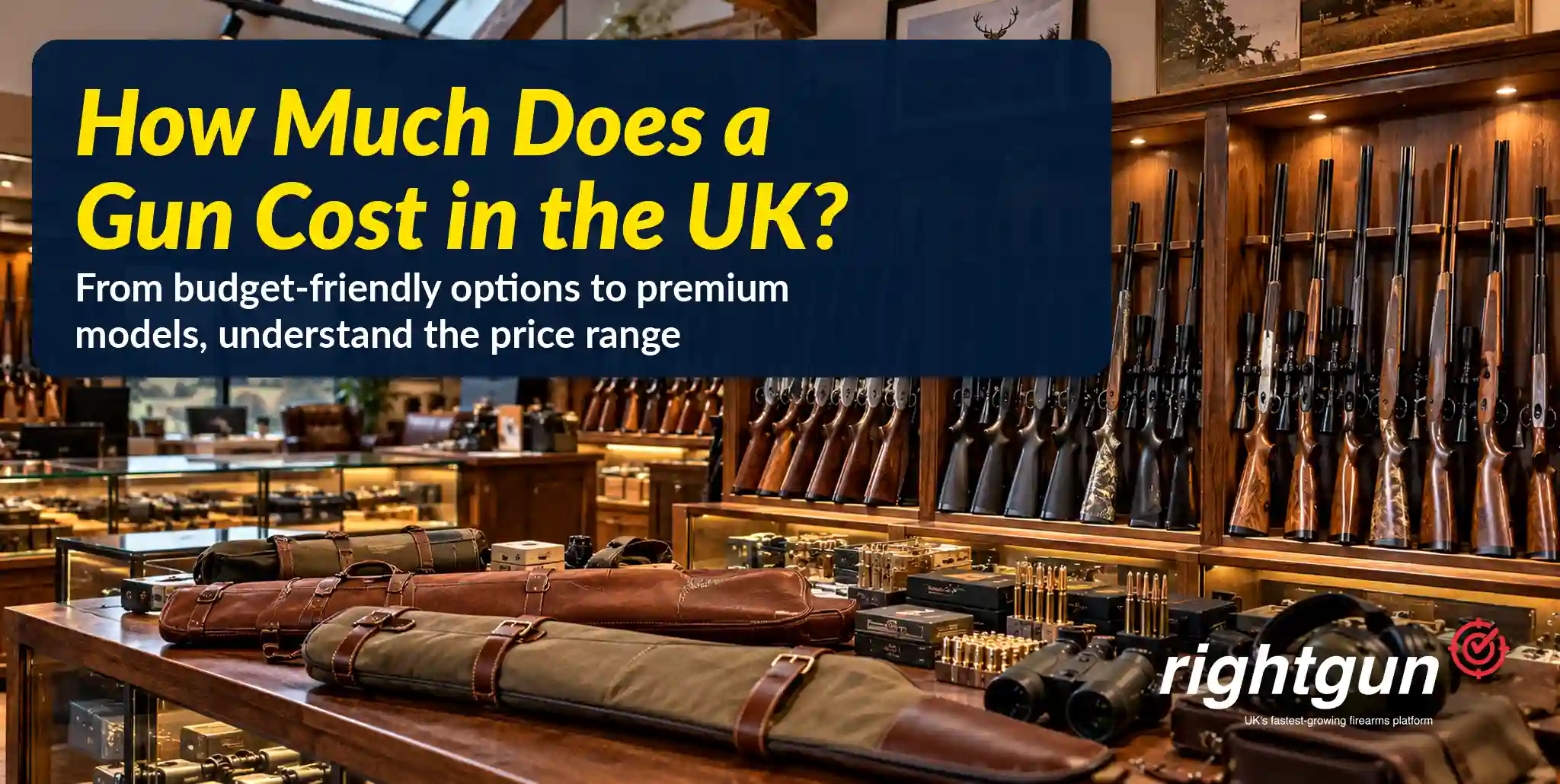 How much do guns cost in the UK? A practical price guide