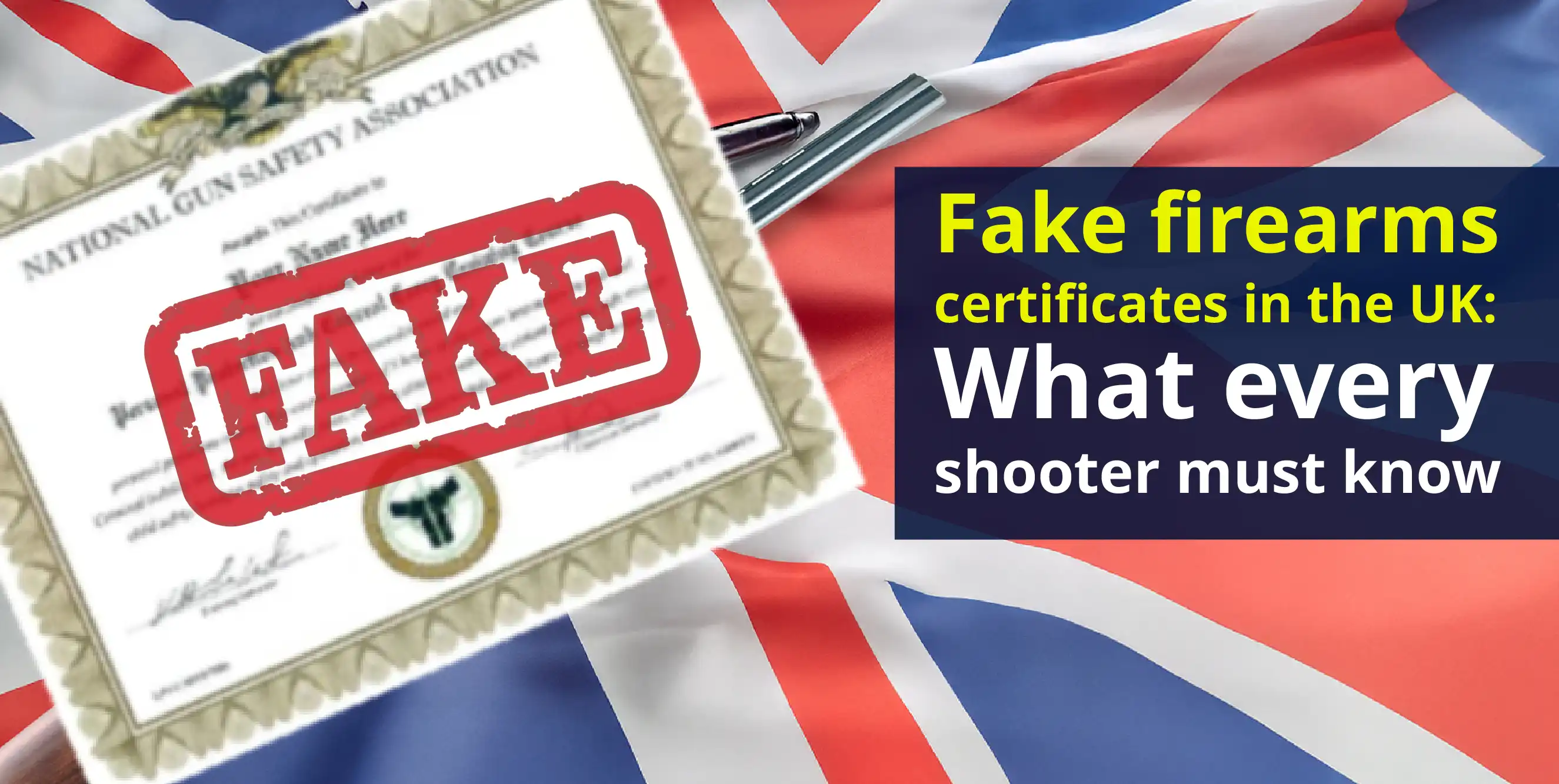 How to spot fake UK firearms certificates - Don’t get caught out