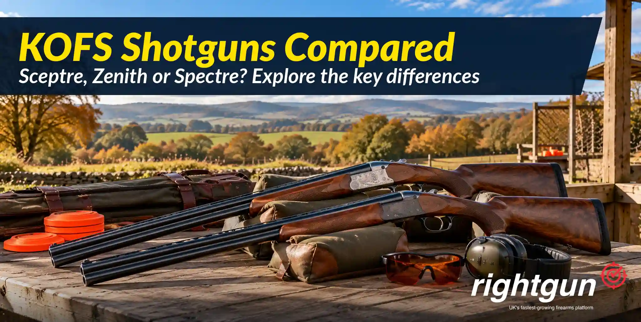 KOFS shotguns in the UK: Sceptre vs Zenith vs Spectre compared