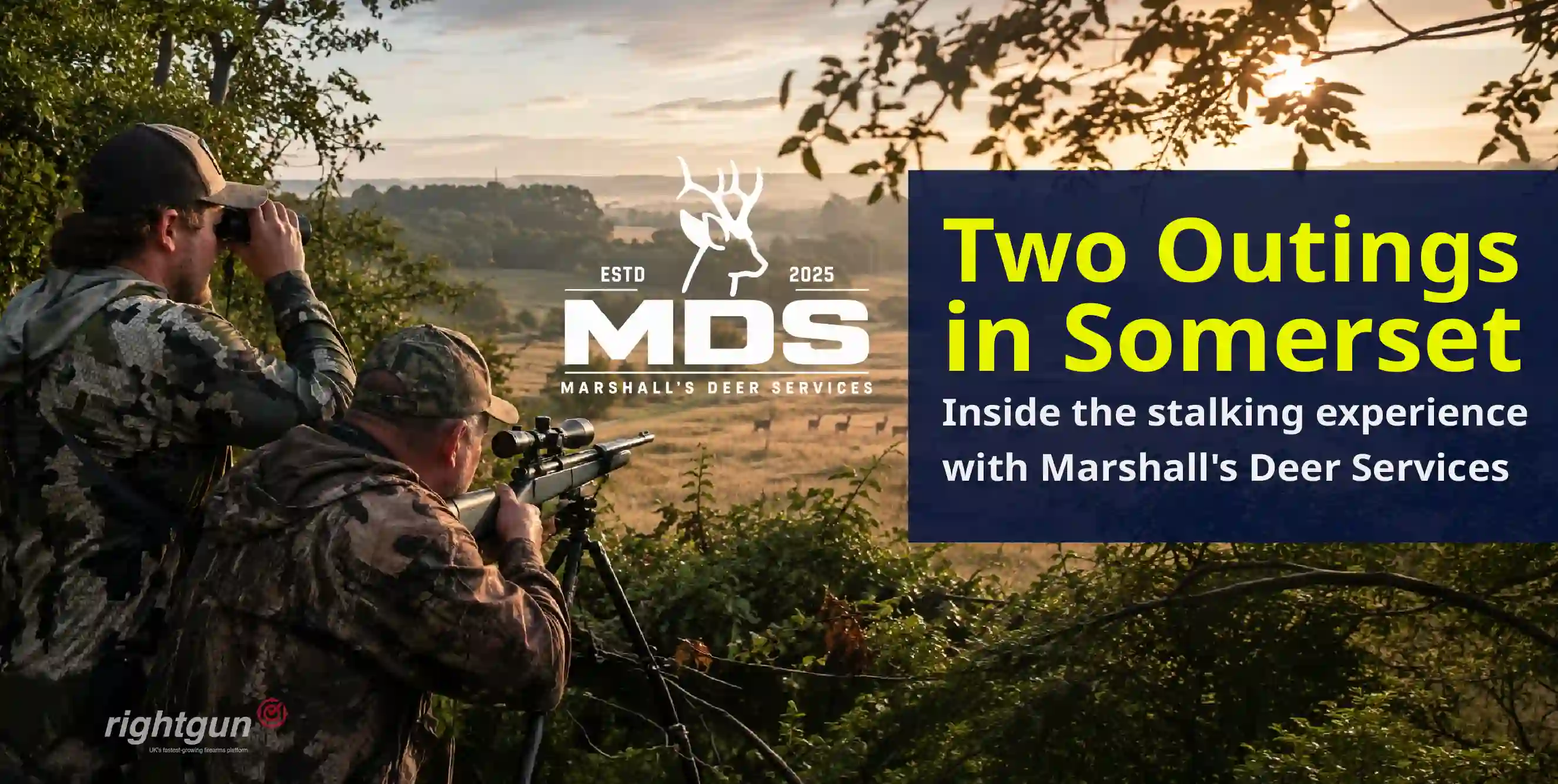 Two outings in Somerset: A review of guided stalking with Marshall's Deer Services