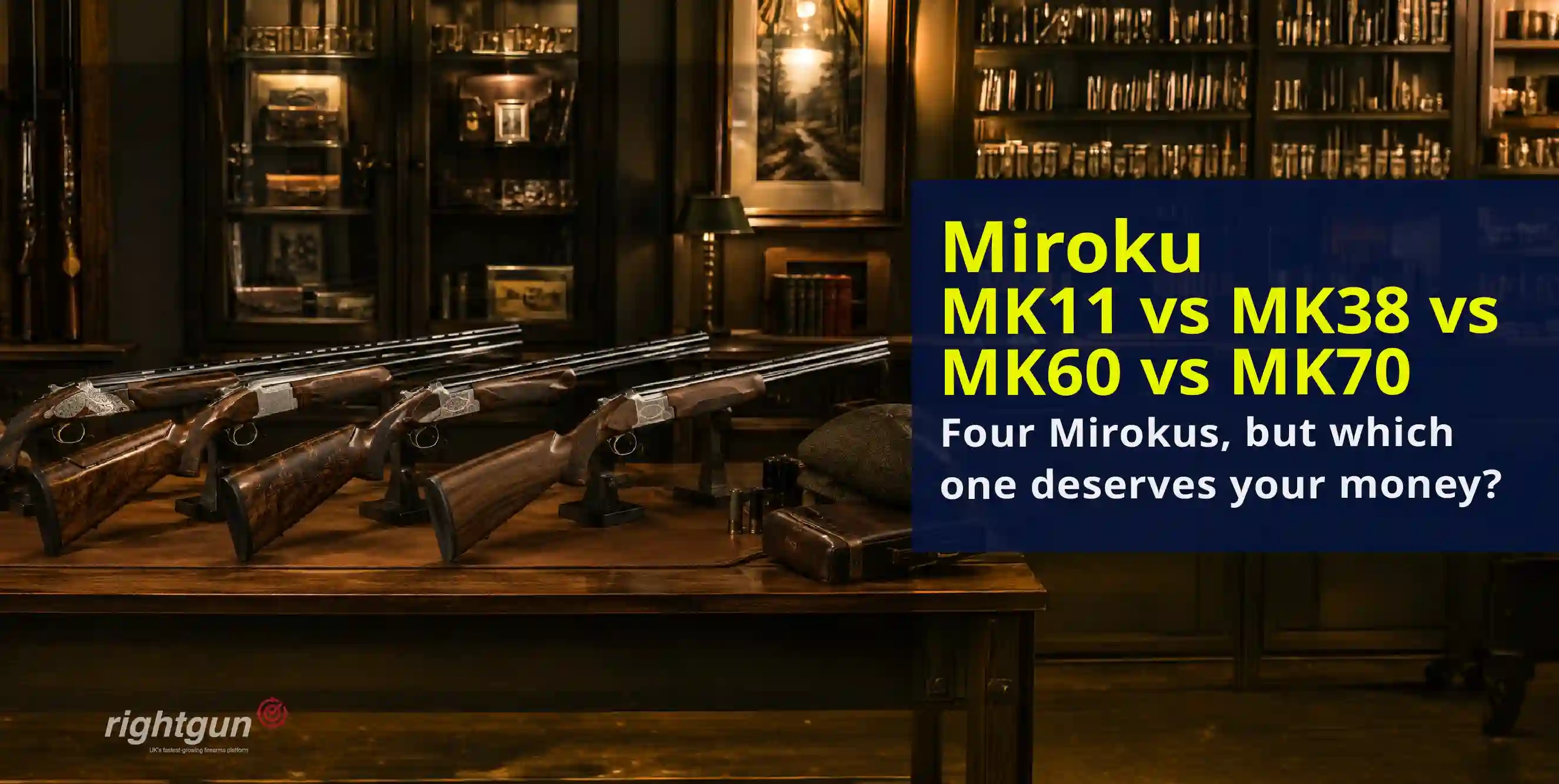 Miroku MK11 vs MK38 vs MK60 vs MK70: Which one should you buy?