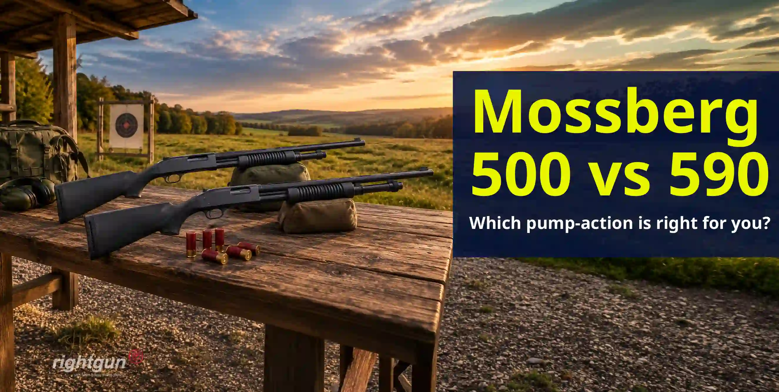 Mossberg 500 vs 590: Which pump-action shotgun should UK shooters buy?