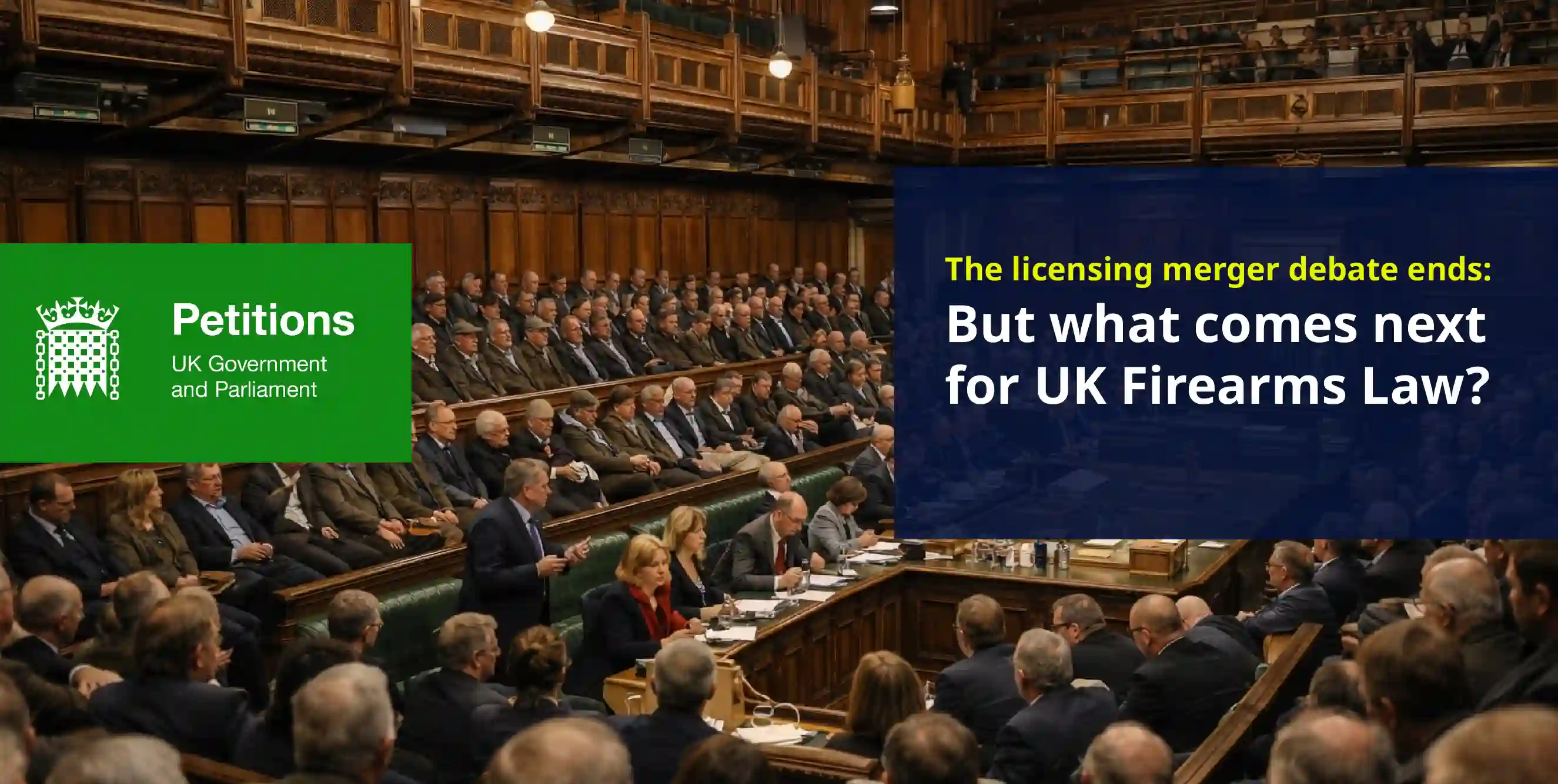 MPs deliver unanimous blow to merging section 1 and 2 firearms licensing plans