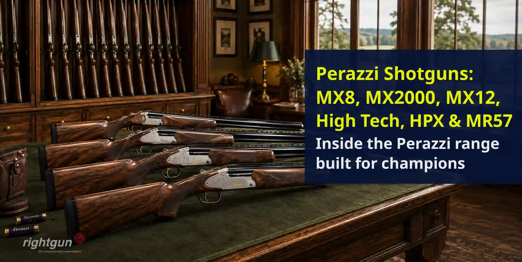 Perazzi shotguns: A UK range guide to the MX8, MX2000, MX12, High Tech, HPX and MR57