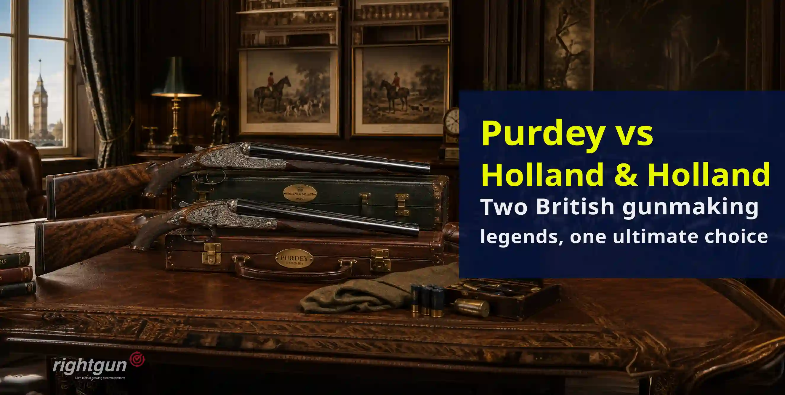 Purdey vs Holland & Holland: Britain’s best guns compared