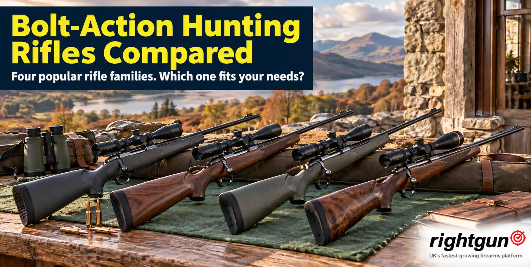 Tikka T3x vs Howa 1500 vs CZ 600 vs Bergara B-14: Which bolt-action hunting rifle should you buy in the UK?