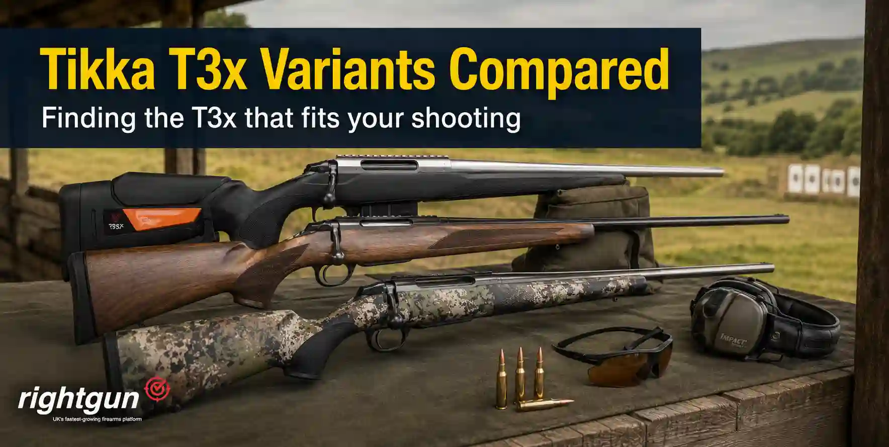 Tikka T3x variants compared: Which one should you buy?