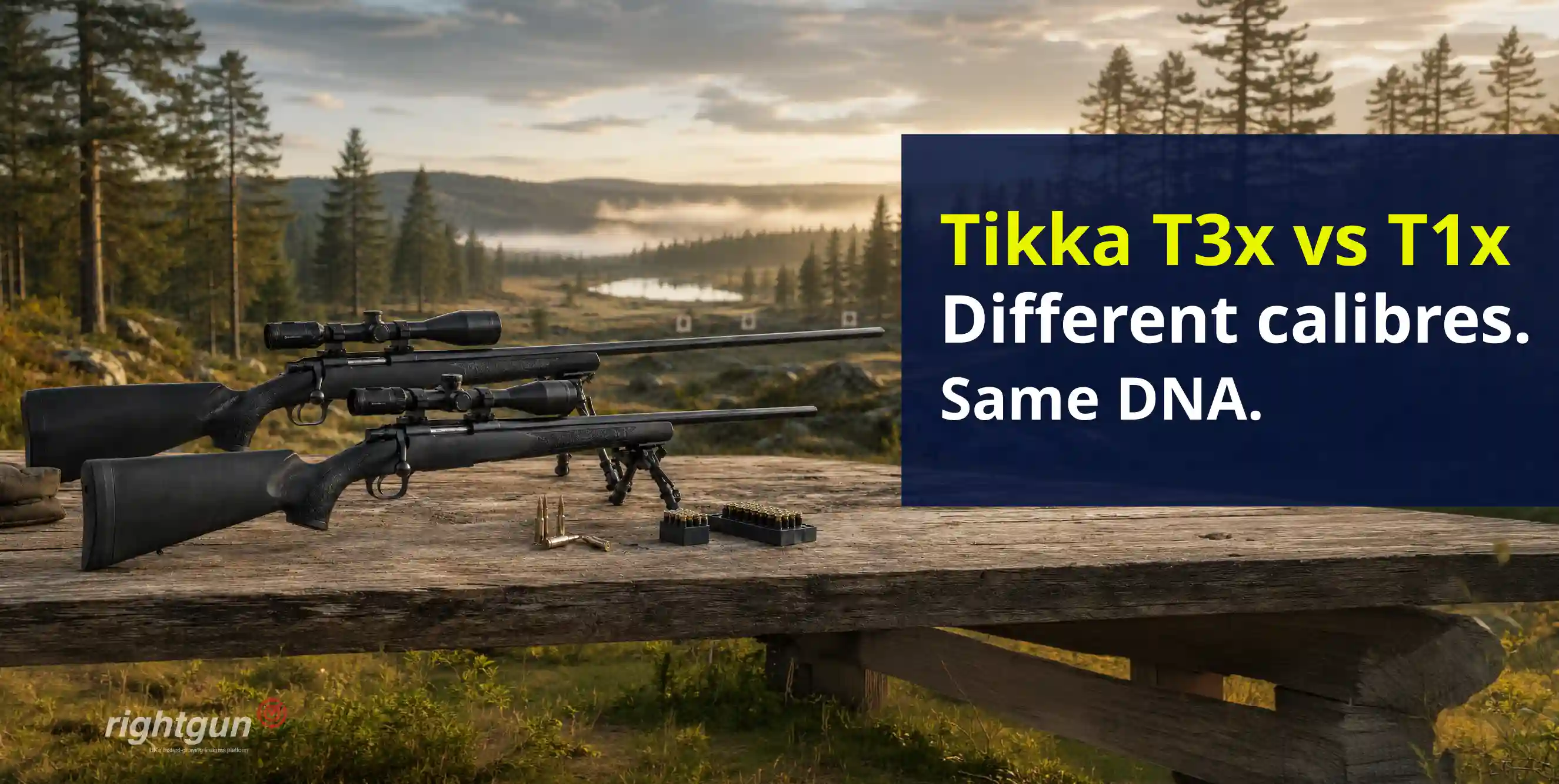 Tikka T3x vs T1x: Finland's finest for every shooter