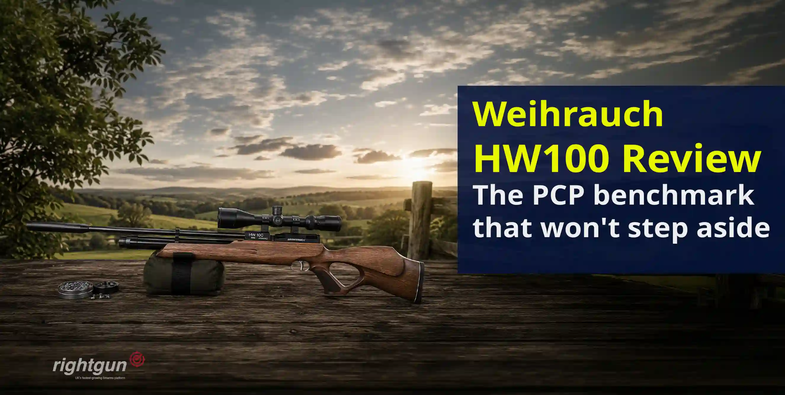 Weihrauch HW100 review: The PCP that refuses to be beaten