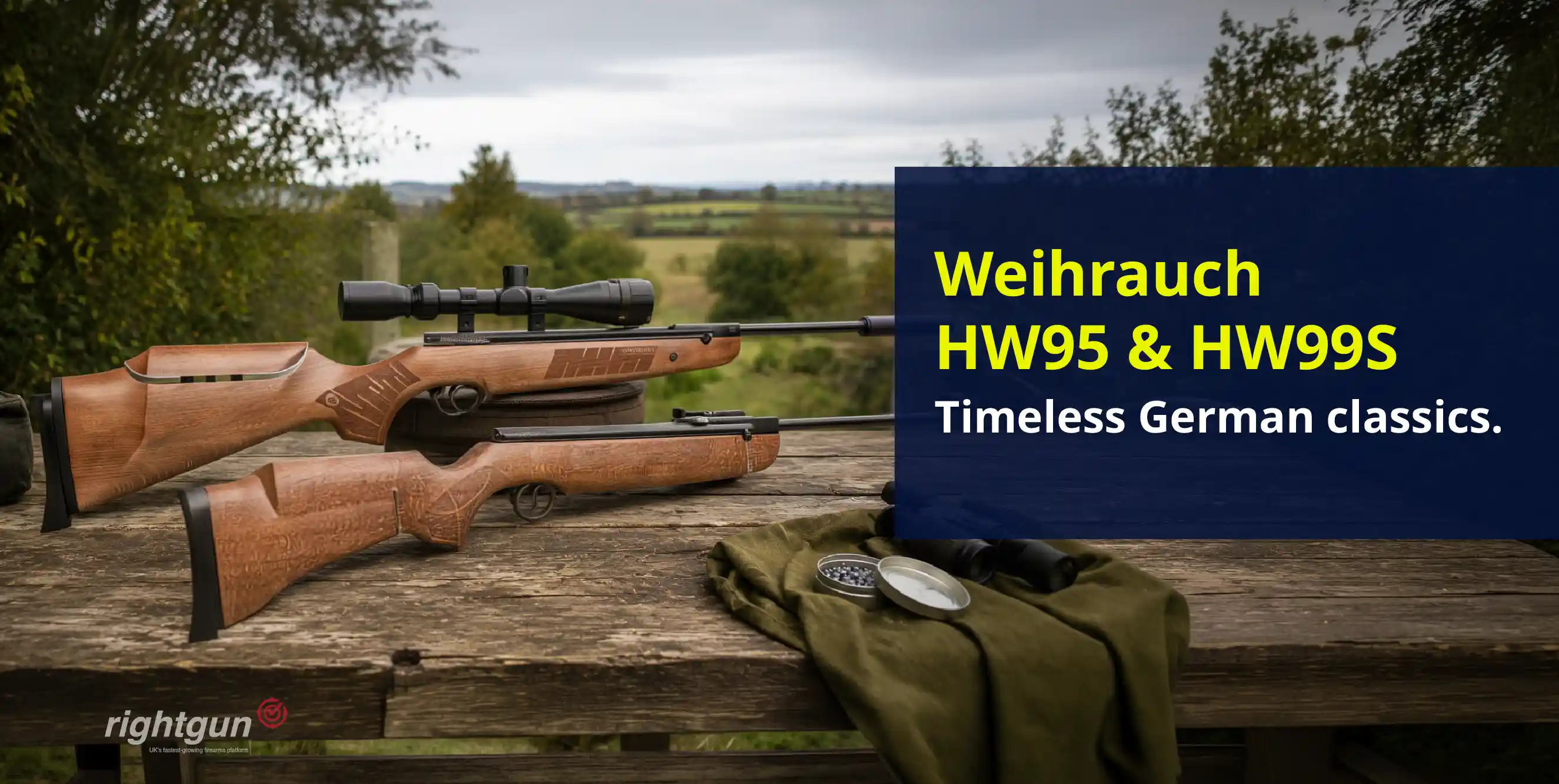 Weihrauch HW95 & HW99S: German classics that time forgot to improve