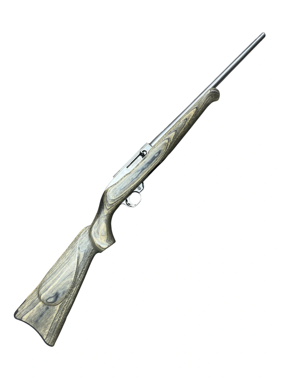 Firearm: Ruger 10-22 Laminate Stainless