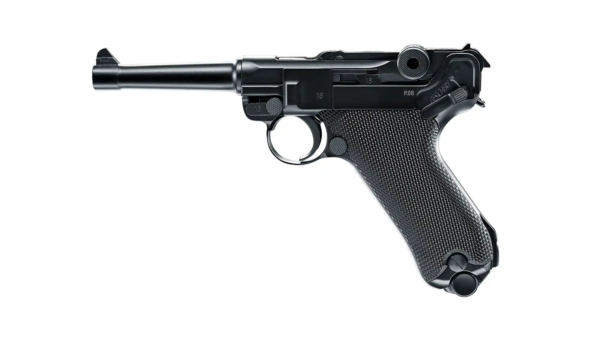 Firearm: Umarex Legends P08 Blowback