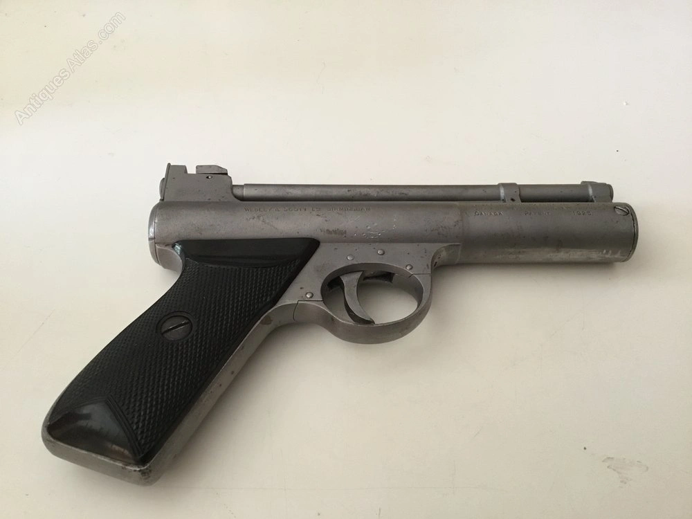 Firearm: Webley and Scott Senior Nickel